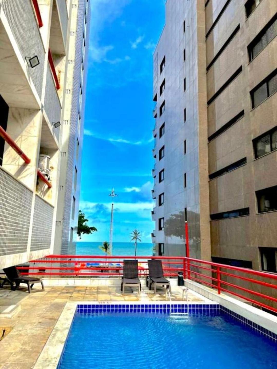 Flat Vista Mar Boa Viagem Leilighet Recife Eksteriør bilde